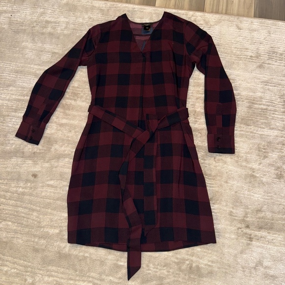Ann Taylor Plaid Mini Dress - Picture 1 of 1